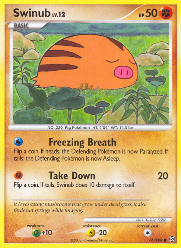 Stormfront Swinub #77/100